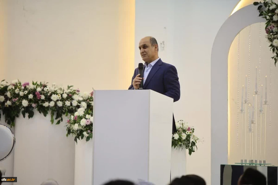 حضور استاندار گیلان در جشن ازدواج دانشجویی دانشگاه فرهنگیان گیلان. 2