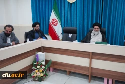 دیدار سرپرست دانشگاه فرهنگیان استان با آیت ا... سید نصیر حسینی نماینده ولی فقیه در استان کهگیلویه و بویراحمد 3