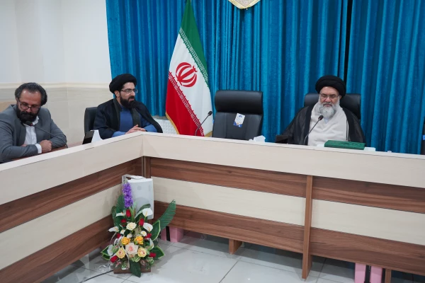 دیدار سرپرست دانشگاه فرهنگیان استان با آیت ا... سید نصیر حسینی نماینده ولی فقیه در استان کهگیلویه و بویراحمد 3