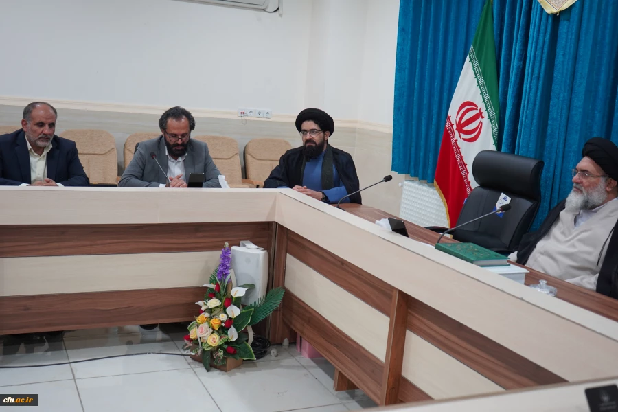 دیدار سرپرست دانشگاه فرهنگیان استان با آیت ا... سید نصیر حسینی نماینده ولی فقیه در استان کهگیلویه و بویراحمد 6