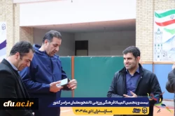 بازدید میدانی دبیرکل فدراسیون والیبال از روند آماده سازی بیست و پنجمین المپیاد فرهنگی ورزشی دانشجو معلمان سراسر کشور
 6