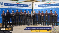 آغاز مسابقات بیست و پنجمین المپیاد فرهنگی ورزشی دانشجو معلمان سراسر کشور
 12