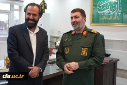 دیدار سرپرست و اعضای هیأت رئیسه دانشگاه فرهنگیان با فرمانده سپاه فتح استان کهگیلویه و بویراحمد 5