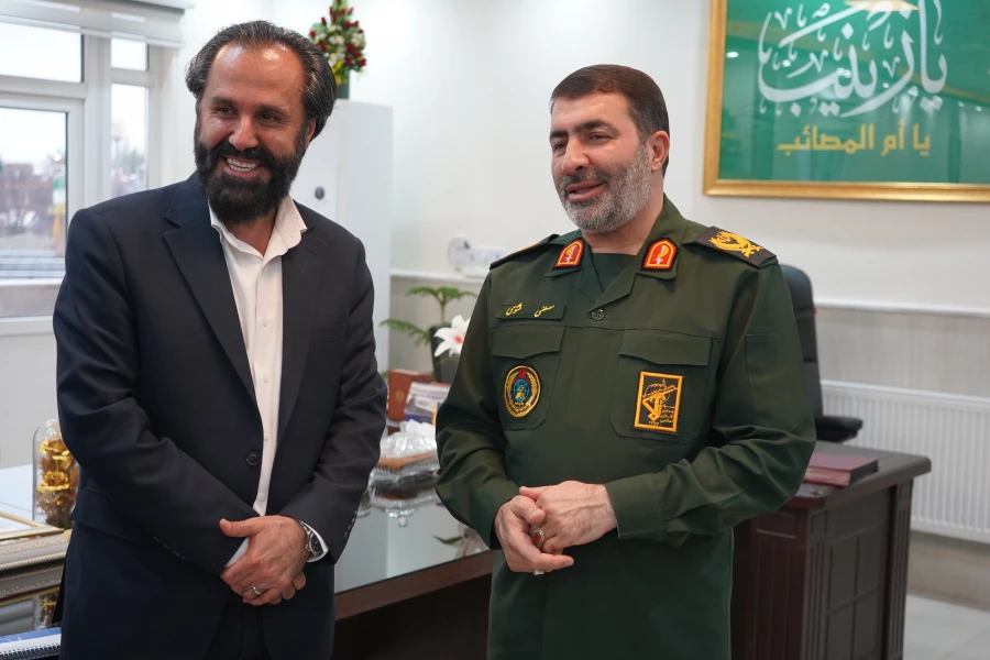 دیدار سرپرست و اعضای هیأت رئیسه دانشگاه فرهنگیان با فرمانده سپاه فتح استان کهگیلویه و بویراحمد 5