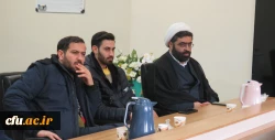 نشست صمیمی سرپرست دانشگاه فرهنگیان استان اردبیل با مسئول ناحیه بسیج دانشجویی استان و هیات همراه 3