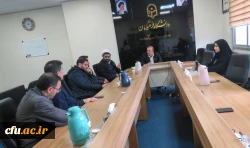 نشست صمیمی سرپرست دانشگاه فرهنگیان استان اردبیل با مسئول ناحیه بسیج دانشجویی استان و هیات همراه 4