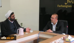 نشست صمیمی سرپرست دانشگاه فرهنگیان استان اردبیل با مسئول ناحیه بسیج دانشجویی استان و هیات همراه 5