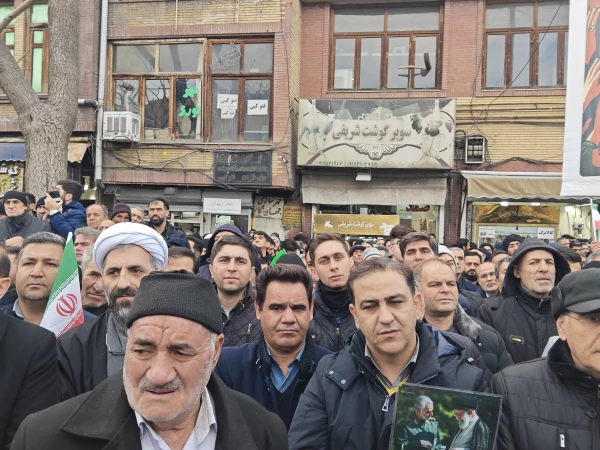 حضور پر شور خانواده ولایتمدار دانشگاه فرهنگیان آذربایجان شرقی در راهپیمایی محکومیت اغتشاشگران آمریکایی و صهیونیستی 6