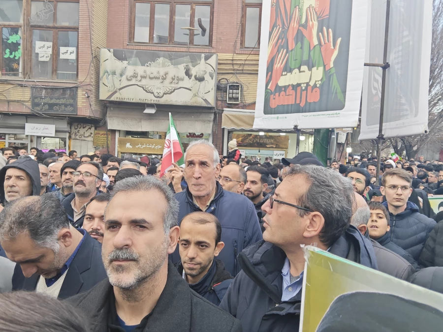 حضور پر شور خانواده ولایتمدار دانشگاه فرهنگیان آذربایجان شرقی در راهپیمایی محکومیت اغتشاشگران آمریکایی و صهیونیستی 8