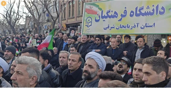 حضور پر شور خانواده ولایتمدار دانشگاه فرهنگیان آذربایجان شرقی در راهپیمایی محکومیت اغتشاشگران آمریکایی و صهیونیستی 12