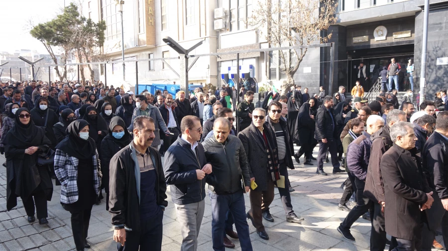 حضور پرشور دانشگاه فرهنگیان استان کردستان در محکومیت اقدامات تروریستی اخیر در کشور 3