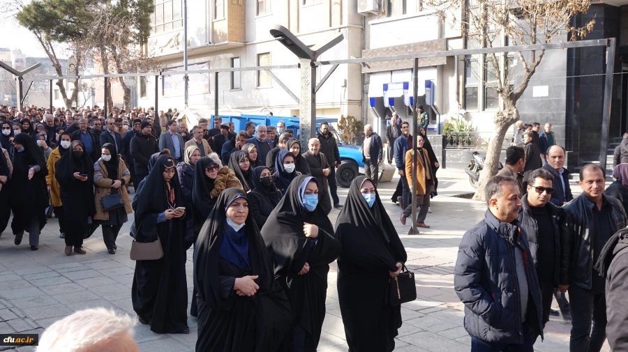 حضور پرشور دانشگاه فرهنگیان استان کردستان در محکومیت اقدامات تروریستی اخیر در کشور 4