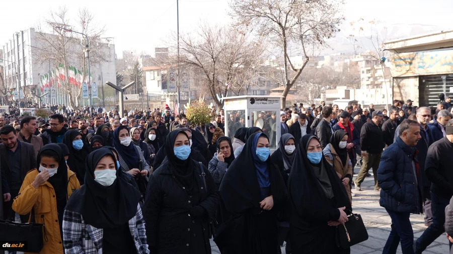 حضور پرشور دانشگاه فرهنگیان استان کردستان در محکومیت اقدامات تروریستی اخیر در کشور 11