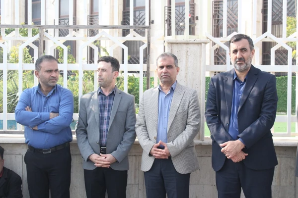 حضور دانشگاهیان دانشگاه فرهنگیان استان بوشهر در مراسم تشییع شهید مدافع امنیت 7