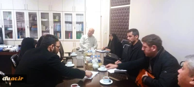 جلسه پیگیری تبدیل وضعیت استخدامی اعضا هیأت علمی برگزار شد