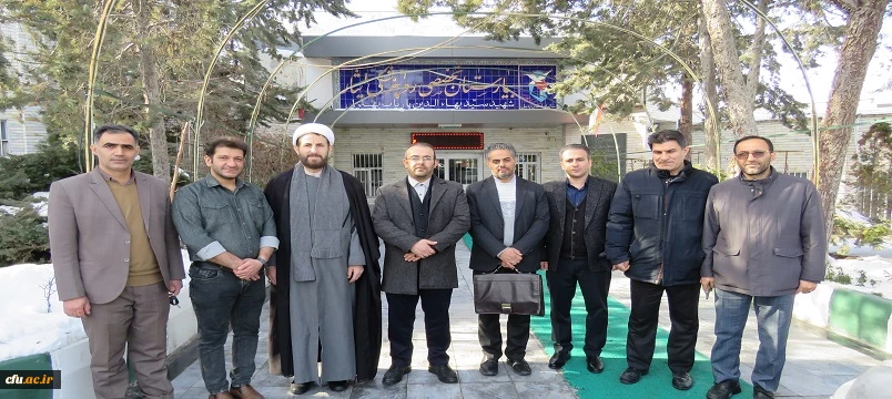 حضور سرپرست دانشگاه فرهنگیان در بیمارستان توانبخشی ایثار اردبیل به مناسبت ولادت حضرت ابوالفضل (ع) و روز جانباز 2