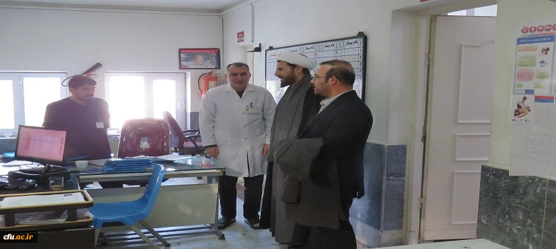 حضور سرپرست دانشگاه فرهنگیان در بیمارستان توانبخشی ایثار اردبیل به مناسبت ولادت حضرت ابوالفضل (ع) و روز جانباز 4