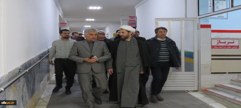 حضور سرپرست دانشگاه فرهنگیان در بیمارستان توانبخشی ایثار اردبیل به مناسبت ولادت حضرت ابوالفضل (ع) و روز جانباز 5