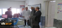 حضور سرپرست دانشگاه فرهنگیان در بیمارستان توانبخشی ایثار اردبیل به مناسبت ولادت حضرت ابوالفضل (ع) و روز جانباز 4