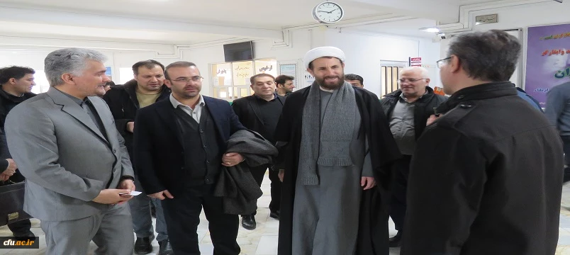 حضور سرپرست دانشگاه فرهنگیان در بیمارستان توانبخشی ایثار اردبیل به مناسبت ولادت حضرت ابوالفضل (ع) و روز جانباز 7