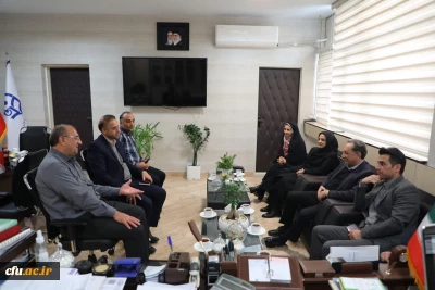 نشست مشترک سرپرست معاونت توسعه منابع و برنامه ریزی دانشگاه فرهنگیان با مدیر کل منابع انسانی و پشتیبانی وزارت علوم