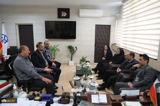 نشست مشترک سرپرست معاونت توسعه منابع و برنامه ریزی دانشگاه فرهنگیان با  مدیر کل منابع انسانی و پشتیبانی وزارت علوم