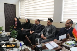 نشست مشترک سرپرست معاونت توسعه منابع و برنامه ریزی دانشگاه فرهنگیان با  مدیر کل منابع انسانی و پشتیبانی وزارت علوم 3