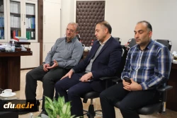 نشست مشترک سرپرست معاونت توسعه منابع و برنامه ریزی دانشگاه فرهنگیان با  مدیر کل منابع انسانی و پشتیبانی وزارت علوم 4