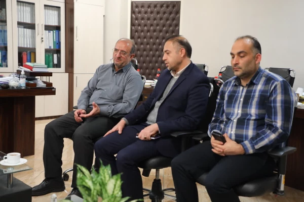 نشست مشترک سرپرست معاونت توسعه منابع و برنامه ریزی دانشگاه فرهنگیان با  مدیر کل منابع انسانی و پشتیبانی وزارت علوم 4