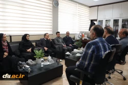 نشست مشترک سرپرست معاونت توسعه منابع و برنامه ریزی دانشگاه فرهنگیان با  مدیر کل منابع انسانی و پشتیبانی وزارت علوم 5