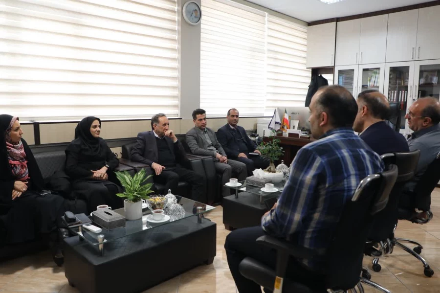 نشست مشترک سرپرست معاونت توسعه منابع و برنامه ریزی دانشگاه فرهنگیان با  مدیر کل منابع انسانی و پشتیبانی وزارت علوم 5