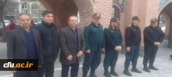 حضور سرپرست دانشگاه فرهنگیان استان اردبیل در آیین عطرافشانی مزار شهدا و نشست شورای اداری استان 2