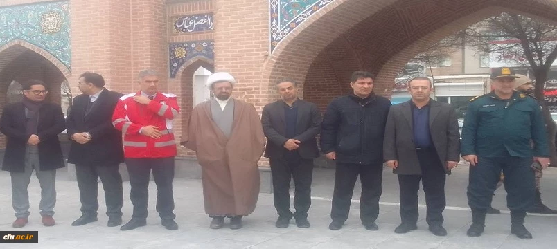 حضور سرپرست دانشگاه فرهنگیان استان اردبیل در آیین عطرافشانی مزار شهدا و نشست شورای اداری استان 3