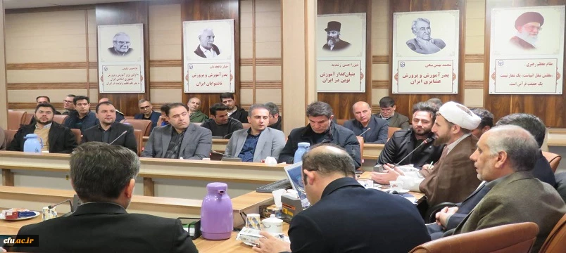 نشست تخصصی تحلیل اغتشاشات اخیر در دانشگاه فرهنگیان استان برگزار شد. 3