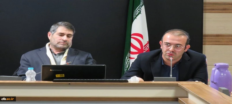 نشست تخصصی تحلیل اغتشاشات اخیر در دانشگاه فرهنگیان استان برگزار شد. 7