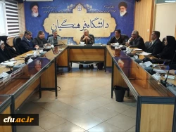 برگزاری جلسه کارگروه برنامه ریزی و سیاست گذاری کارورزی در دانشگاه فرهنگیان 4
