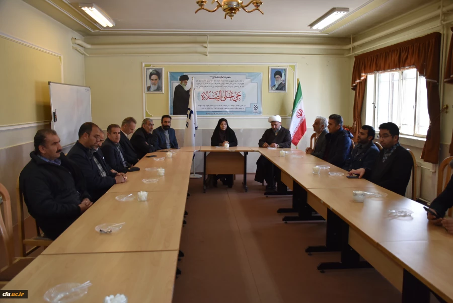 آیین افتتاحیه دفاتر اعضای هیات علمی دانشکده علوم انسانی دانشگاه فرهنگیان استان با حضور سرپرست مدیریت دانشگاه برگزار شد
 2