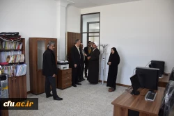 آیین افتتاحیه دفاتر اعضای هیات علمی دانشکده علوم انسانی دانشگاه فرهنگیان استان با حضور سرپرست مدیریت دانشگاه برگزار شد
 8