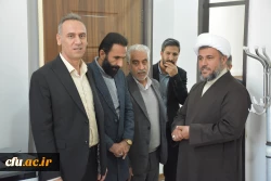 آیین افتتاحیه دفاتر اعضای هیات علمی دانشکده علوم انسانی دانشگاه فرهنگیان استان با حضور سرپرست مدیریت دانشگاه برگزار شد
 9