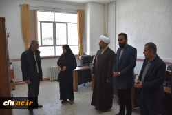 آیین افتتاحیه دفاتر اعضای هیات علمی دانشکده علوم انسانی دانشگاه فرهنگیان استان با حضور سرپرست مدیریت دانشگاه برگزار شد
 10