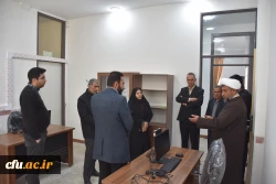 آیین افتتاحیه دفاتر اعضای هیات علمی دانشکده علوم انسانی دانشگاه فرهنگیان استان با حضور سرپرست مدیریت دانشگاه برگزار شد
 13