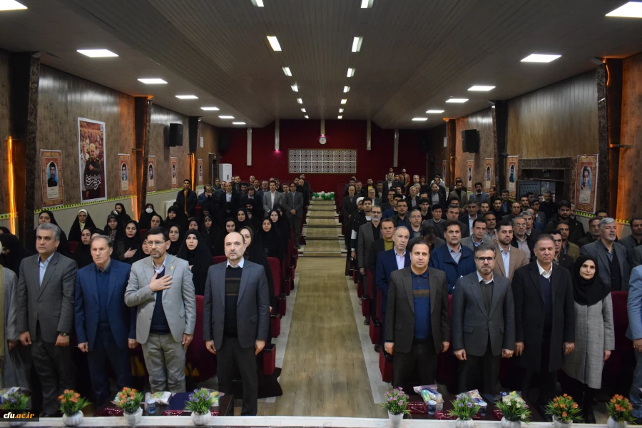 مراسم تکریم و معارفه رئیس دانشگاه فرهنگیان استان کرمانشاه
 5