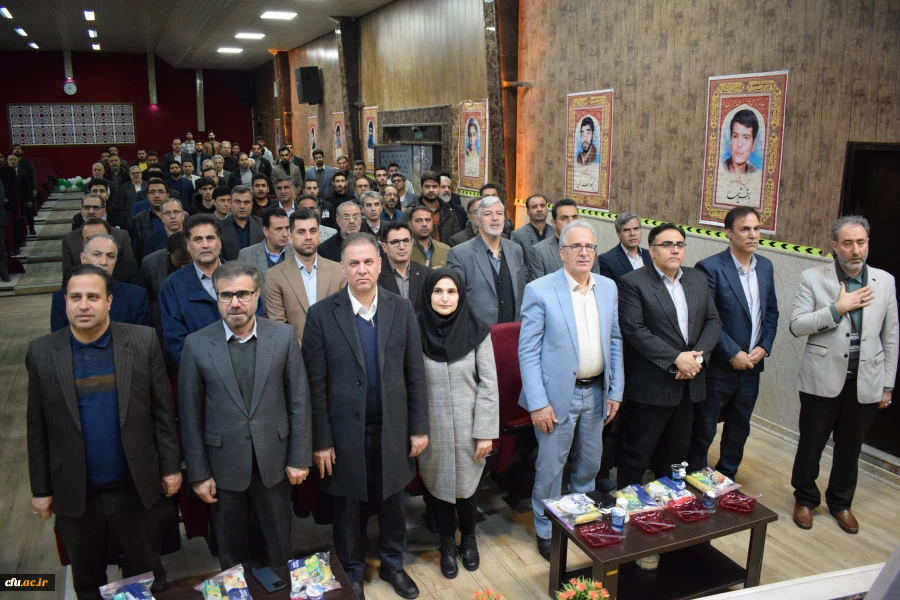 مراسم تکریم و معارفه رئیس دانشگاه فرهنگیان استان کرمانشاه
 3