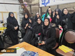 اساتید ، کارکنان و دانشجو معلمان دانشگاه فرهنگیان استان آذربایجان شرقی  با فریاد «خامنه ای جان ایران است» ۲۲ بهمن را به صحنه انفجار ایمان بدل کردند 8