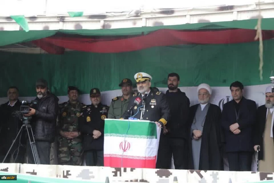 حضور پرشور دانشگاه فرهنگیان کردستان در راهپیمایی ۲۲ بهمن 2