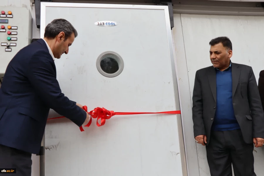 همزمان با گرامیداشت دهه مبارک فجر  دو پروژه دردانشکده شهید مفتح افتتاح شد.
 4