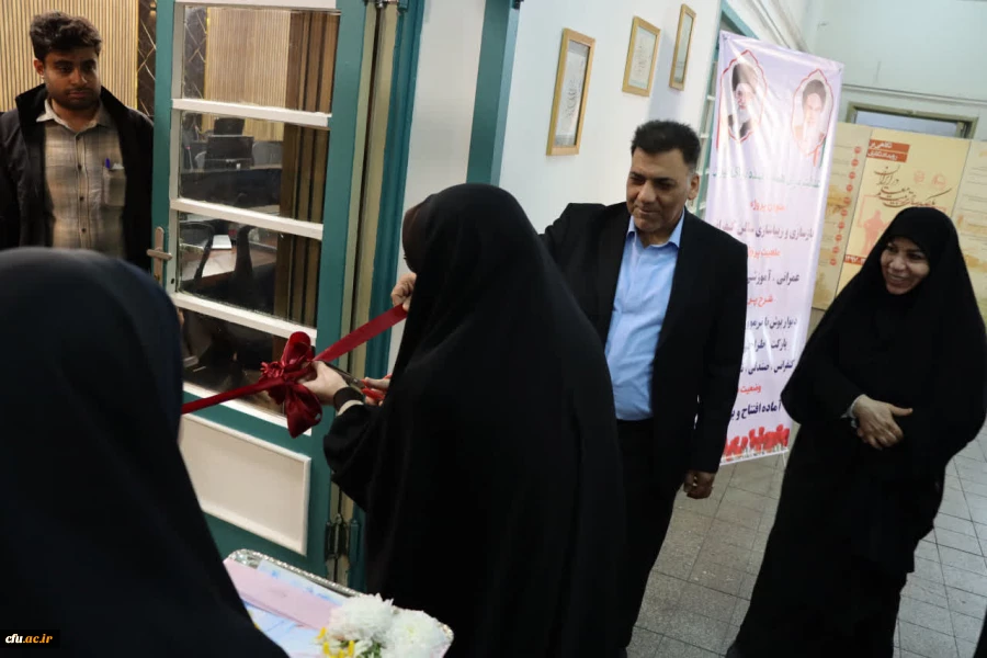 افتتاح پروژه های عمرانی و فرهنگی در دانشکده تربیت معلم شهید باهنر 3