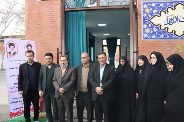 بهره برداری از پروژه های عمرانی، رفاهی، فرهنگی و آموزشی دانشگاه فرهنگیان استان تهران در ایام دهه فجر 5