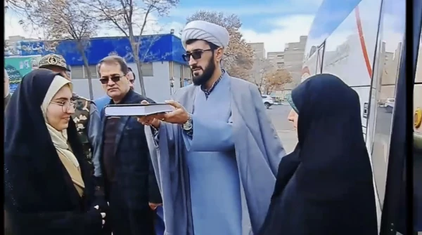 آیین بدرقه کاروان دانشجو معلمان دانشگاه فرهنگیان آذربایجان شرقی به اردوی راهیان نور ۱۴۰۴ 
 4