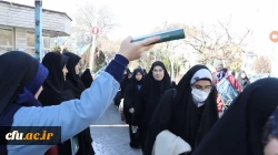 آیین بدرقه کاروان دانشجو معلمان دانشگاه فرهنگیان آذربایجان شرقی به اردوی راهیان نور ۱۴۰۴ 
 7